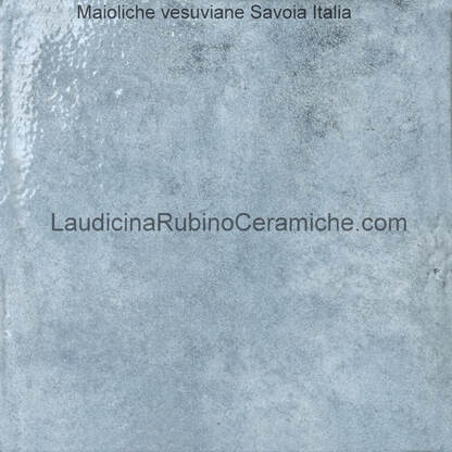 Maioliche Vesuviane blu, gres porcellanato lucido, Savoia Italia Art. S4246