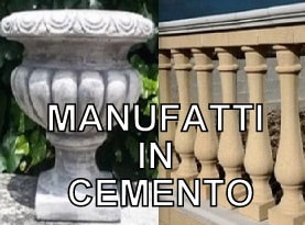 Manufatti cemento Trapani, manufatti cemento Marsala, fontanella