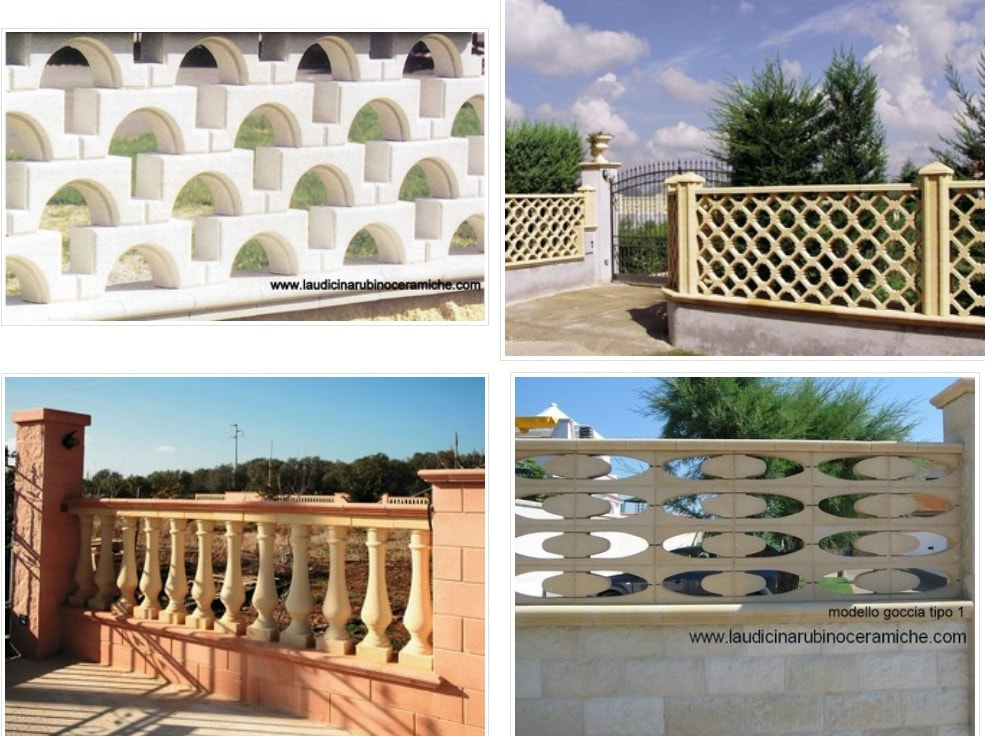 recinzione componibile, ringhiera componibile, recinzione modello fungo, recinzione modello goccia , ringhiera in cemento, recinzione in cemento